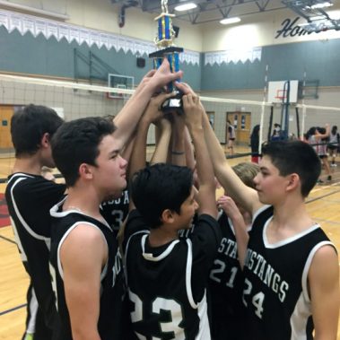 Minnekhada Middle Grade 8 Boys' Volleyball District Championships